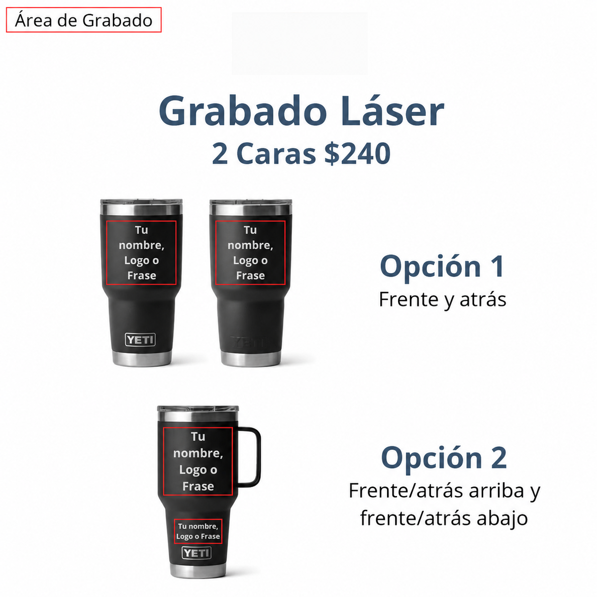 Personalizado Laser para Vaso