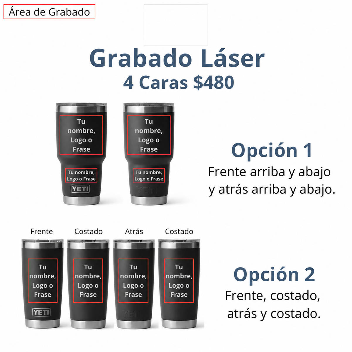 Personalizado Laser para Vaso