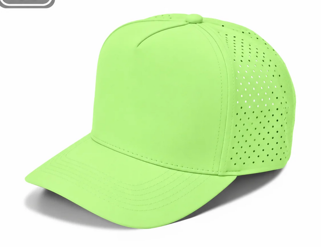 Gorra Lisa Curva 5 Paneles Microlaser Impermeable 6010