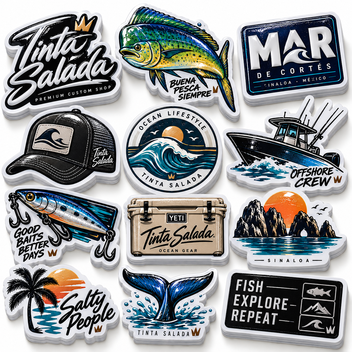 Sticker con Relieve
