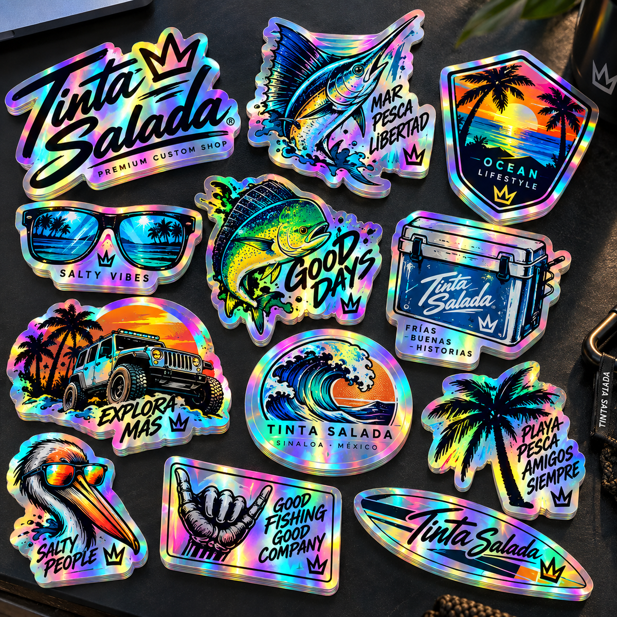 Stickers Holográficas