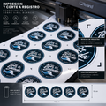 Stickers de Vinil Blanco
