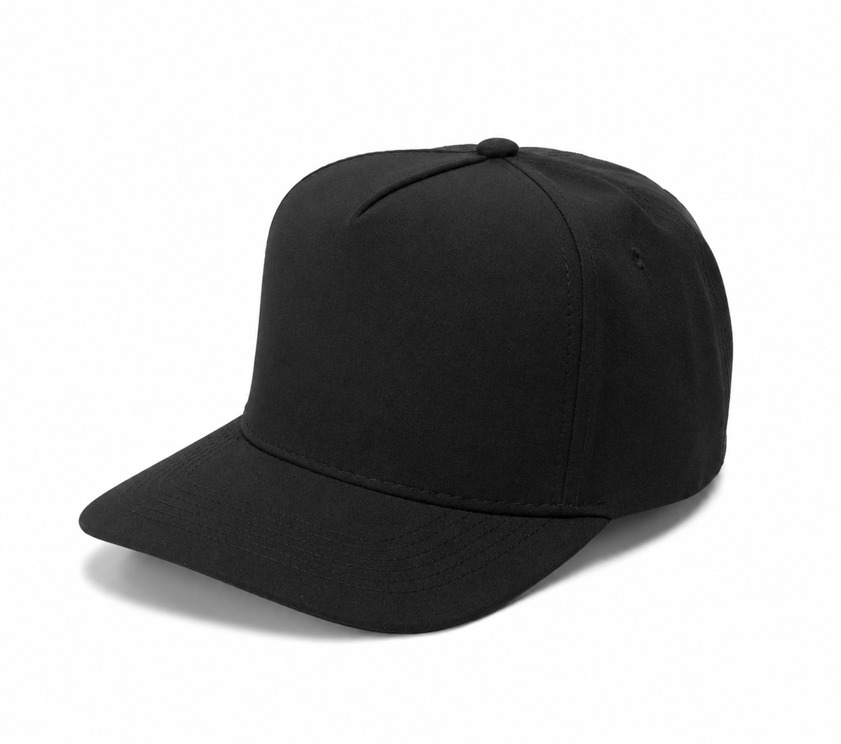 Gorra Lisa Curva 5 Paneles Impermeable 4051
