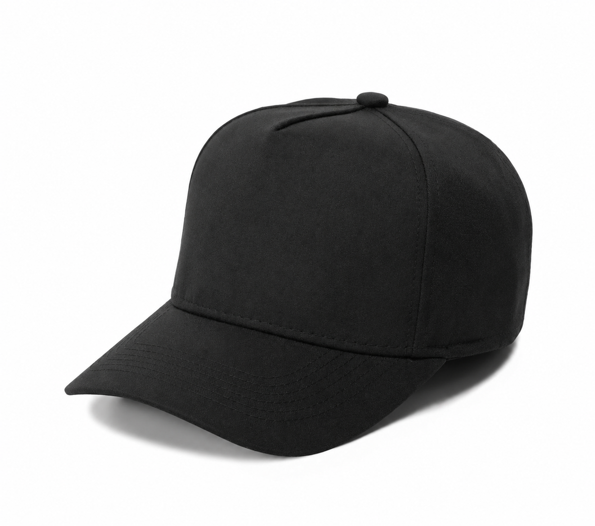 Gorra Lisa Curva de 5 Paneles 4001
