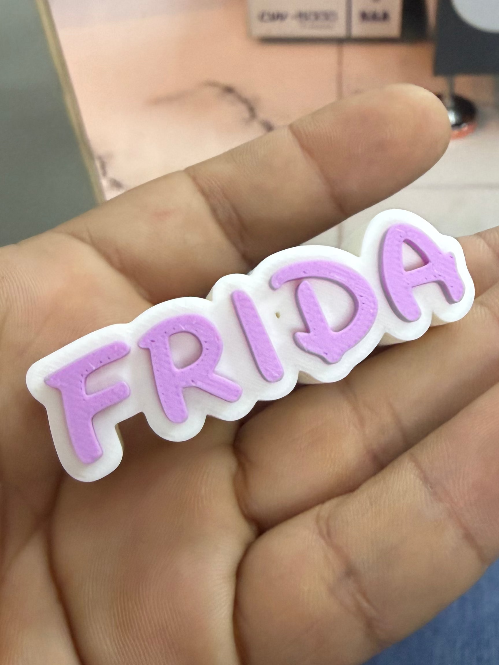 Pin 3D para Pluma o Lapiz Personalizado